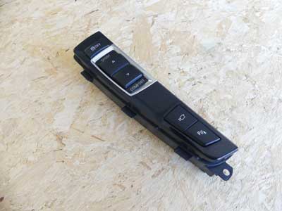 BMW Traction Suspension Camera Parking Brake Switch Panel 61319201484 09-18 5, 6, 7 Series